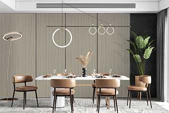 清远轻奢风格-餐厅