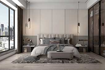 清远现代风格-卧室