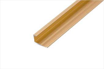 清远航空纤维墙咔铝合金边条（钛金氧化）