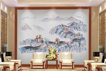 清远森佰汇航空纤维墙咔（唯我中华）