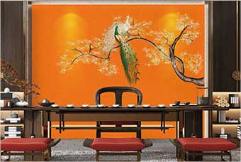 清远森佰汇航空纤维墙咔（春花秋月）