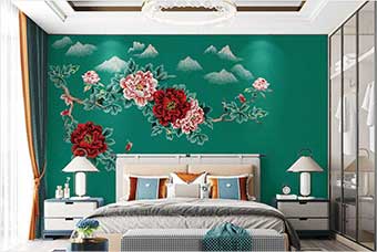 清远森佰汇航空纤维墙咔（爱情花语）